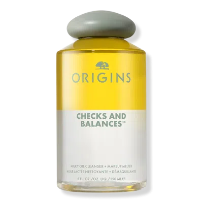 Origins Checks And Balances Milky Oil Cleanser + Makeup Melter