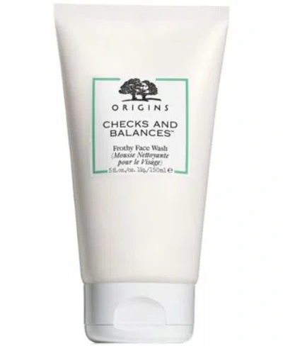 ORIGINS CHECKS BALANCES FROTHY FACE WASH