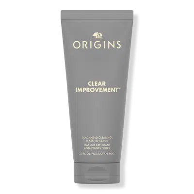 Origins Clear Improvement Blackhead Clearing Mask-to-scrub