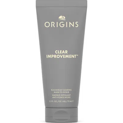 Origins Clear Improvement Blackhead Clearing Mask-to-scrub In No Color