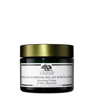 Origins Dr. Andrew Weil For  Exclusive Mega-mushroom Relief & Resilience Cream Upgrade 50ml In White
