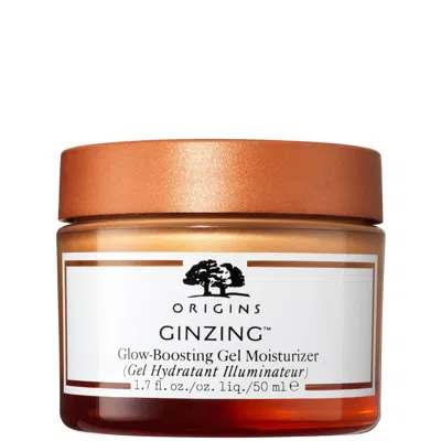 Origins Exclusive Ginzing Glow Radiance-boosting Gel Moisturiser 50ml In White