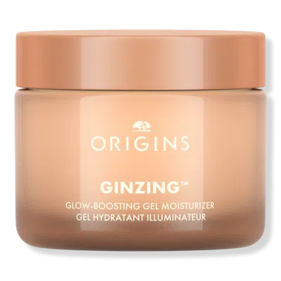 Origins Ginzing Glow-boosting Gel Moisturizer - Bronze In Brown