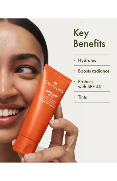 Origins Ginzing™ Spf 40 Energy-boosting Tinted Moisturizer