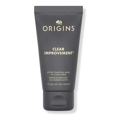 Origins Mini Clear Improvement Active Charcoal Face Mask To Clear Pores - 1.0 oz