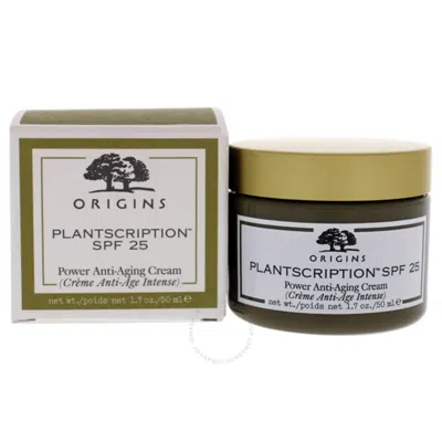 Origins Plantscription Power Anti-aging Cream Spf 25 By  For Unisex - 1.69 oz Cream In Beige