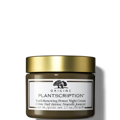 Origins Plantscription™ Youth-renewing Power Night Cream 50ml In White
