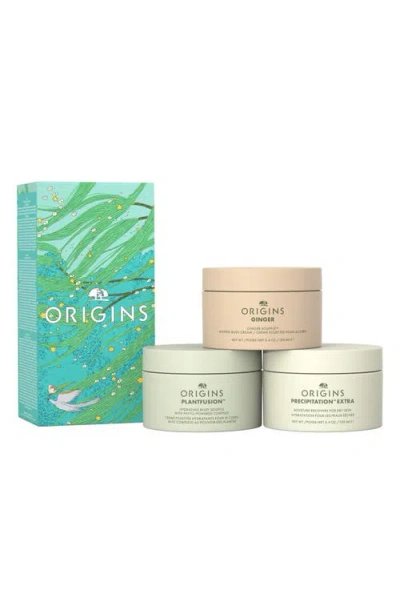 Origins Soufflé Sampler Skin Care Set $67 Value In Transparent