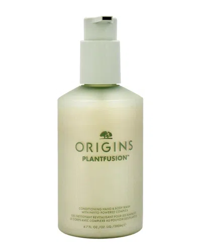 Origins Unisex 6.7oz Plantfusion Conditioning Hand & Body Wash In Transparent
