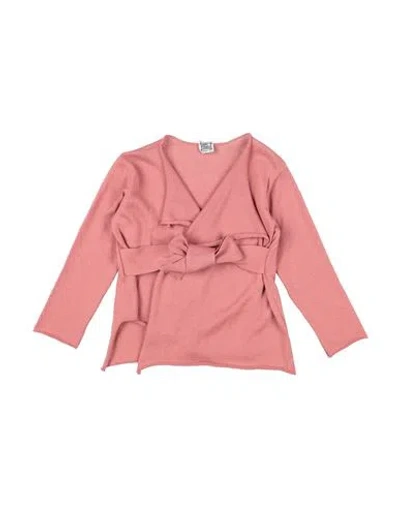 Orimusi Babies'  Toddler Girl Cardigan Pastel Pink Size 4 Cotton