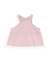 Orimusi Babies'  Toddler Girl Top Pastel Pink Size 4 Cotton, Nylon, Elastane