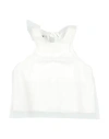 Orimusi Babies'  Toddler Girl Top White Size 6 Cotton, Nylon, Elastane