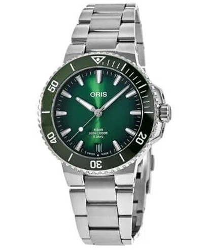 Pre-owned Oris Aquis Date 400 Caliber Men's Watch 01 400 7790 4157-07 8 23 02peb