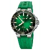 Oris Aquis Date Automatic Green Dial Rubber Strap Men's Watch 01 400 7769 4127-07 4 22 77fc