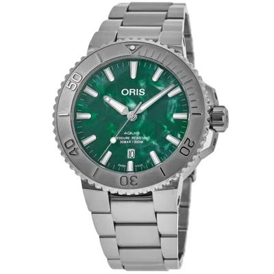 Oris Aquis Date Bracenet Special Edition Steel Men's Watch 01 733 7730 4137-07 8 24 05peb