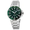 Oris Aquis Date Green Dial Stainless Steel Men's Watch 01 733 7730 4157-07 8 24 05peb In Green