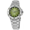 Oris Aquis Date Taste Of Summer Automatic Green Dial Steel Men's Watch 01 733 7787 4137-07 8 22 04peb