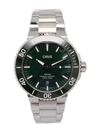 Pre-owned Oris Aquis Date Watch, 42mm In Multicolor