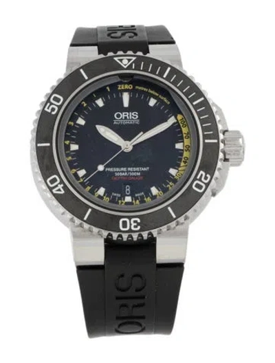 Pre-owned Oris Aquis Depth Gauge Watch, 45mm In Multi