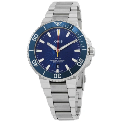 Oris Aquis Sun Wukong Automatic Blue Dial Limited Edition Men's Watch 01 733 7766 4185-set