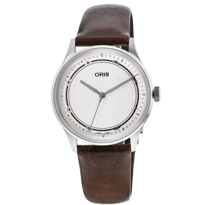 Oris Artelier Art Blakey Automatic Silver Dial Limited Edition Men's Watch 01 733 7762 4081-set In Brown / Silver
