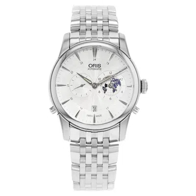 Pre-owned Oris Artelier Steel Silver Limited Edition Automatic Mens Watch 690 7690 4081 In Multi