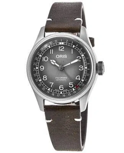 Pre-owned Oris Big Crown Pointer Date Cervo Volante Men's Watch 01 754 7779 4063-set