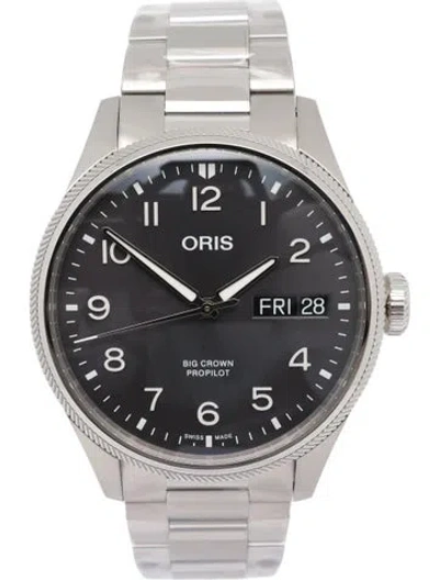 Pre-owned Oris Big Crown Pro Pilot Big Day Date Watch, 44mm In Multicolor