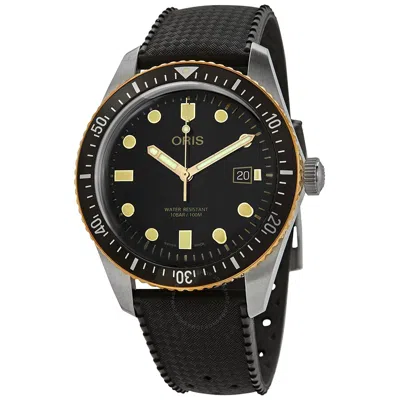 Oris Divers Sixty-five Automatic Black Dial 42mm Men's Watch 01 733 7720 4354-07 4 21 18 In Black / Bronze / Gold Tone