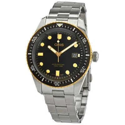 Pre-owned Oris Divers Sixty-five Automatic Black Dial Men's Watch 01 733 7720 4354-07 8 21