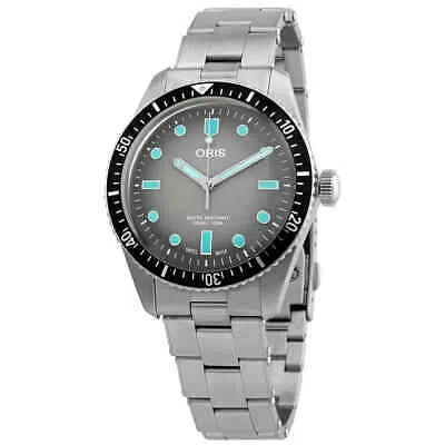 Pre-owned Oris Divers Sixty-five Automatic Grey Dial Men's Watch 01 733 7707 4053-07 8 20