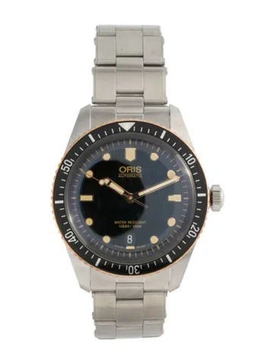Pre-owned Oris Divers Sixty‑five Watch, 40mm In Multi