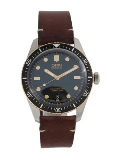 Pre-owned Oris Divers Sixty‑five Watch In Multi