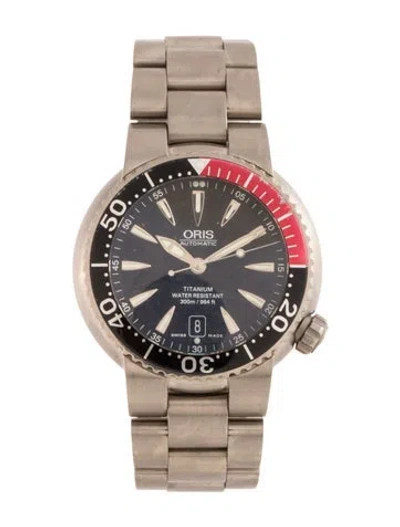 Pre-owned Oris Divers Titan Date Automatic Watch, 44mm In Multicolor