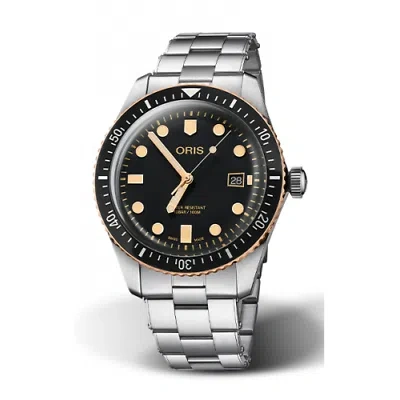 Pre-owned Oris Men's Divers Sixty-five 42mm Automatic Watch 01-733-7720-4354-07-8-21-18