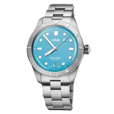 Oris Divers Sixty-five Automatic Cotton Candy Blue Dial Watch 01 733 7771 4055-07 8 19 18