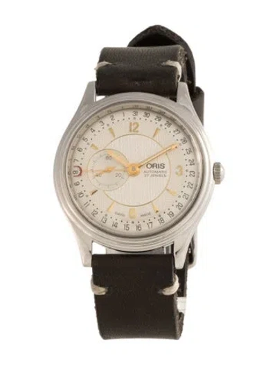 Pre-owned Oris Pointer Date Watch In Multicolor