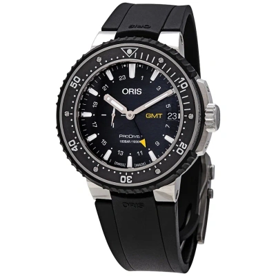 Oris Prodiver Gmt Automatic Black Dial Men's Watch 01 748 7748 7154-07 4 26 74teb