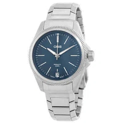 Pre-owned Oris Propilot X Automatic Blue Dial Men's Watch 01 400 7778 7155-07 7 20 01tlc