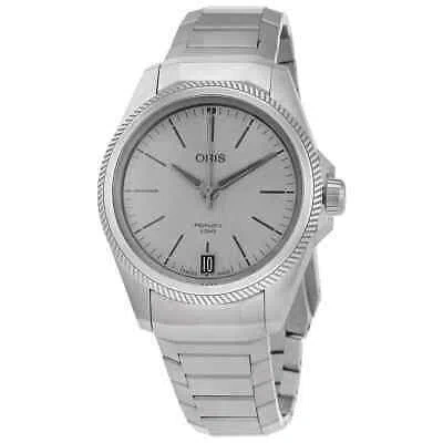 Pre-owned Oris Propilot X Automatic Grey Dial Men's Watch 01 400 7778 7153-07 7 20 01tlc