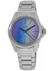 Oris Propilot X Calibre 400 Laser Multicolored Dial Titanium Men's Watch 01 400 7778 7150-07 7 20 01tlc In Blue