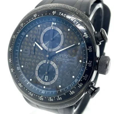 Pre-owned Oris Titanium Wristwatch () In Black