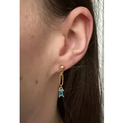 Orisit - Blue Isis Earrings
