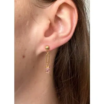 Orisit - Isis Pink Earrings