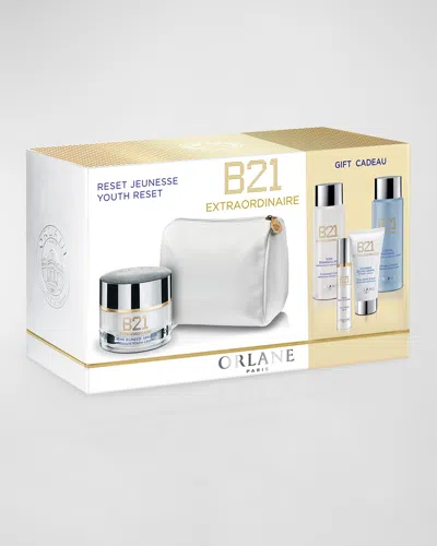 Orlane Limited Edition B21 Extraordinaire Absolute Youth Cream Set ($388 Value) In White
