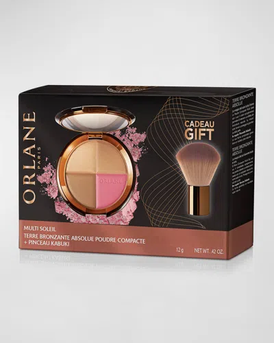 Orlane Limited Edition Multi Soleil Powder Set In White