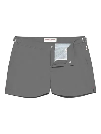 Orlebar Brown Adjustable Swim Shorts In Gray