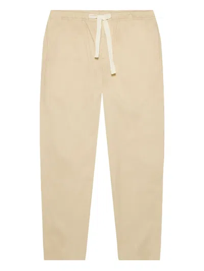 Orlebar Brown Alex Drawstring Cotton-blend Trousers In Neutral