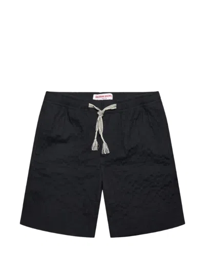 Orlebar Brown Alex Drawstring Shorts In Black