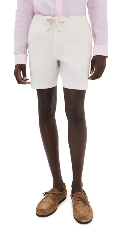 Orlebar Brown Alex Garment Dyed Shorts Latte In Brown